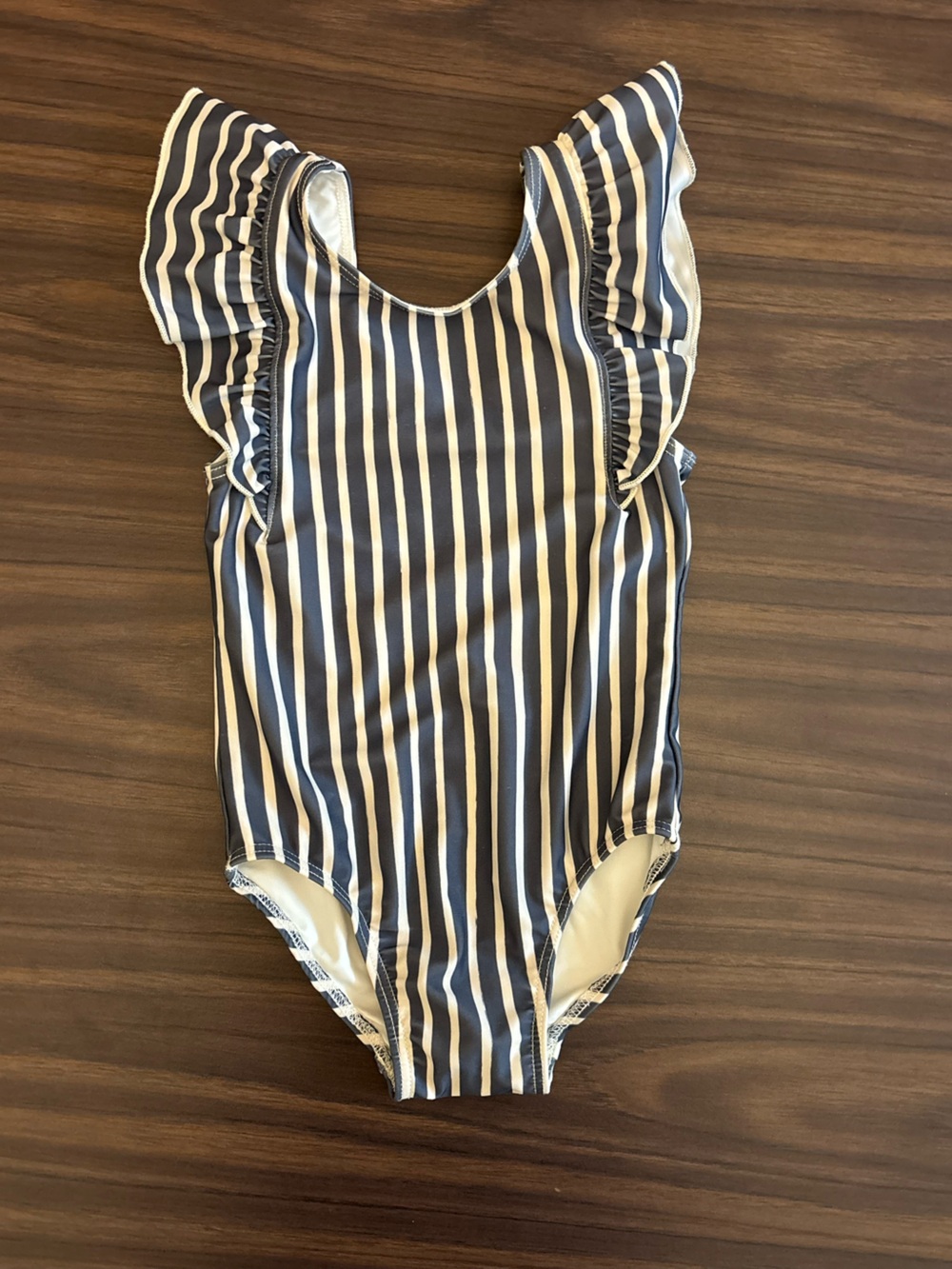 Pehr Organics Ruffle Bathing Suit girls 2T-3T